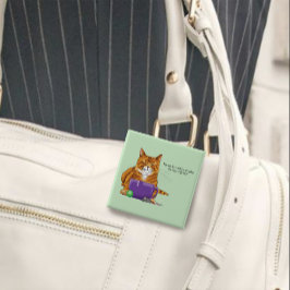 Der beste Muttertag der Katze Button