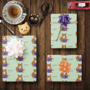 Der beste Muttertag der Katze Geschenkpapier Set