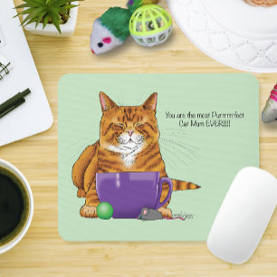 Der beste Muttertag der Katze Mousepad
