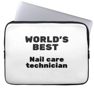 Der beste Nagelpflegetechniker der Welt Laptopschutzhülle