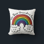 Der beste Oma Granny je farbiger Regenbogen Kissen<br><div class="desc">Personalisieren Sie für Ihre spezielle Oma,  Großmutter,  Granny,  Nan oder Nanny,  um ein einzigartiges Geschenk für Geburtstage,  Weihnachten,  Muttertag,  Babyduschen,  oder jeden Tag,  den Sie gewollt,  um zu zeigen,  wie viel sie für Sie bedeutet. Eine perfekte Art,  ihr zu zeigen,  wie phantastisch sie jeden Tag ist. von Thisisnotme© entwickelt</div>