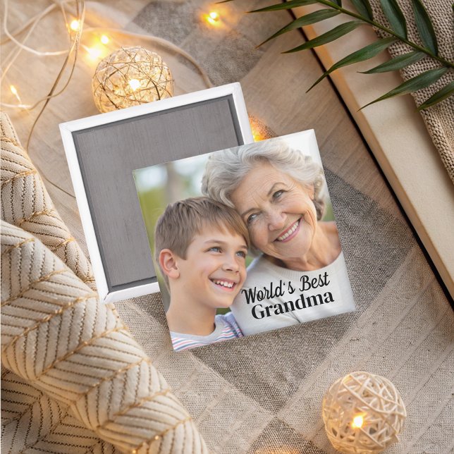 Der beste Oma-Magnet der Welt Magnet (Von Creator hochgeladen)