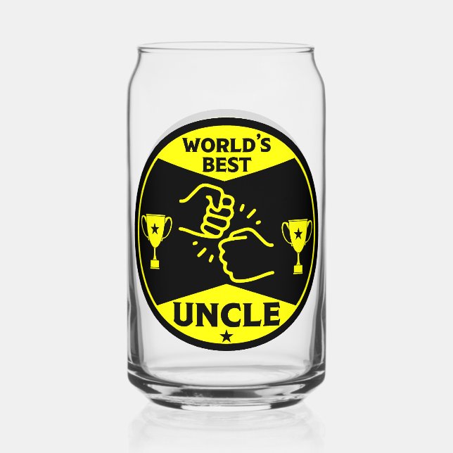 Der beste Onkel der Welt Dosenglas (Vorderseite)