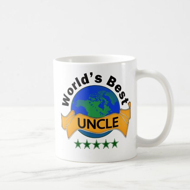Der beste Onkel der Welt Kaffeetasse (Rechts)