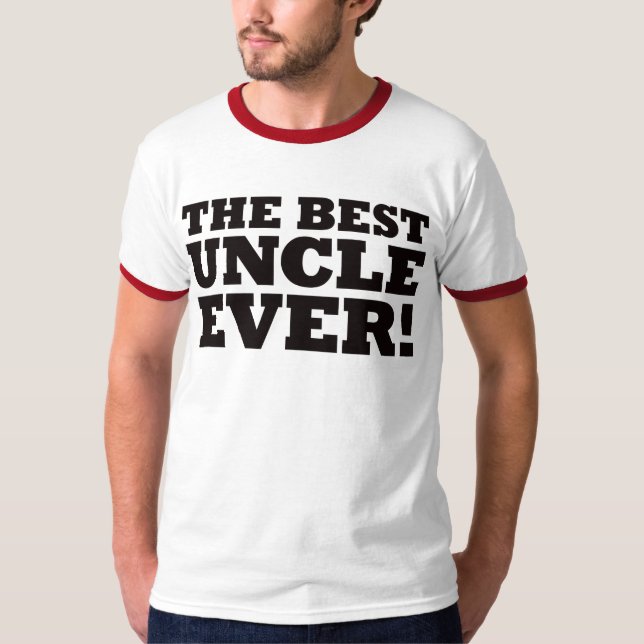 Der beste Onkel Ever T-Shirt (Vorderseite)