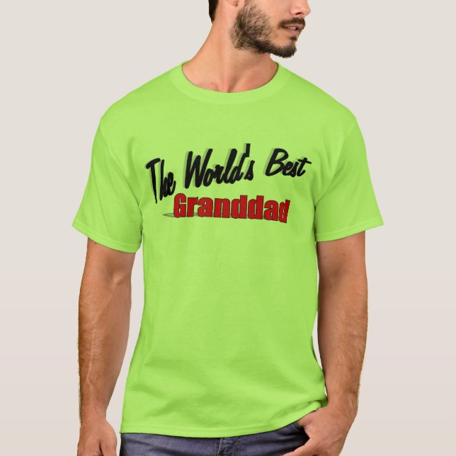 Der beste Opa der Welt T-Shirt (Vorderseite)