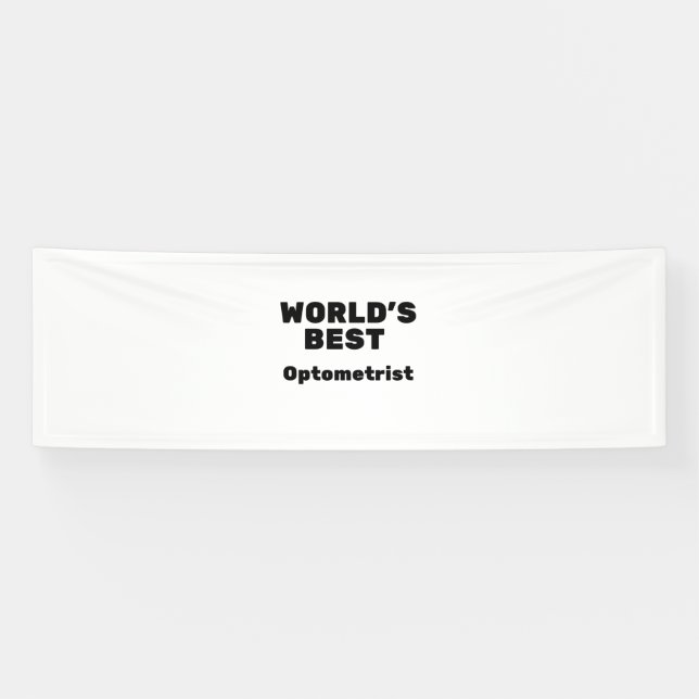 Der beste Optometriker der Welt Banner (Horizontal)