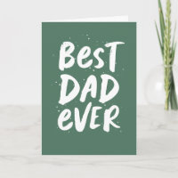 Der beste Papa, der je cooles grünes Foto macht