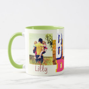 Der beste Papa der Welt, farbenfrohe Tasse