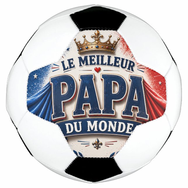 Der beste Papa der Welt Fußball (Vorderseite)