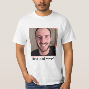 Der beste Papa je! Foto-Collage der Vatertagsfamil T-Shirt