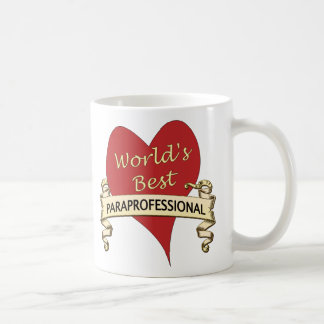 Der beste Paraprofessional der Welt Kaffeetasse