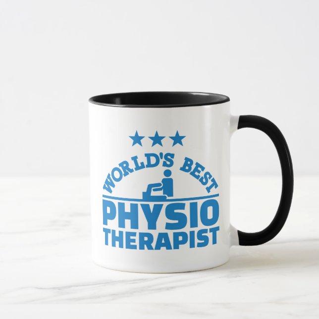 Der beste Physiotherapeut der Welt Tasse (Rechts)