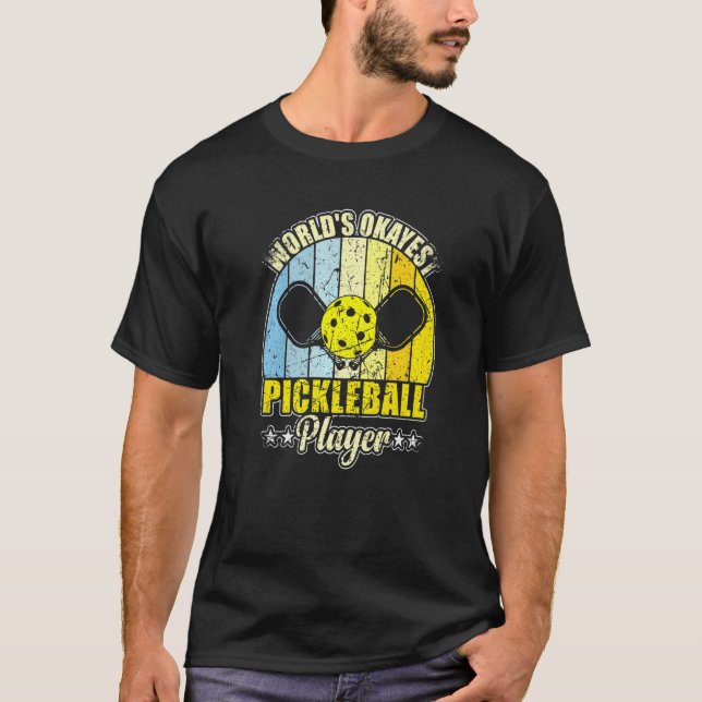 Der beste Pickleball-Spieler der Welt T-Shirt (Vorderseite)