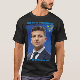 Der beste Präsident der Ukraine, Volodymyr Zelens T-Shirt