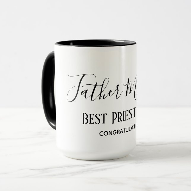 Der beste Priesterpastor der Welt, Minister Deacon Tasse (Vorderseite Links)