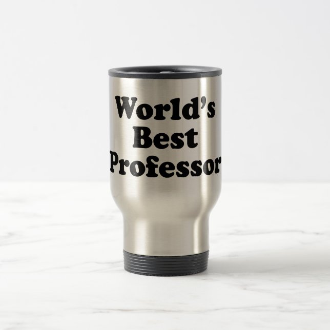 Der beste Professor der Welt Reisebecher (Mittel)