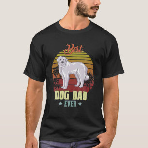Der beste Pyrenäen-Vater je Daddy gibt Dog Lover T-Shirt