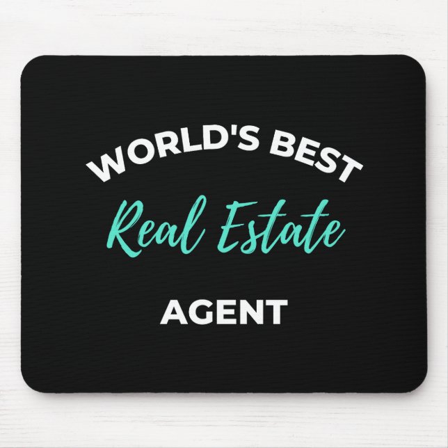 Der beste Real Anwesen Agent der Welt Mousepad (Vorne)