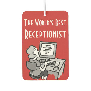 Der beste Rezeptionist der Welt Autolufterfrischer