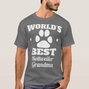 Der beste Rottweiler-Großhund der Welt T-Shirt