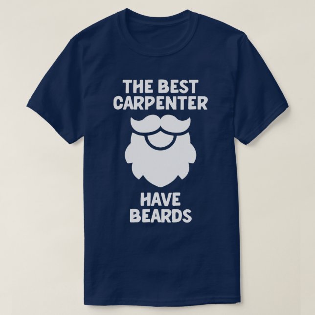 Der beste Schreiner ist der Bartkartoffel w T-Shirt (Design vorne)