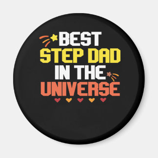 Der beste Schritt im Universum Magnet