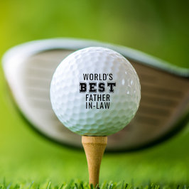 Der beste Schwiegervater der Welt Golfball