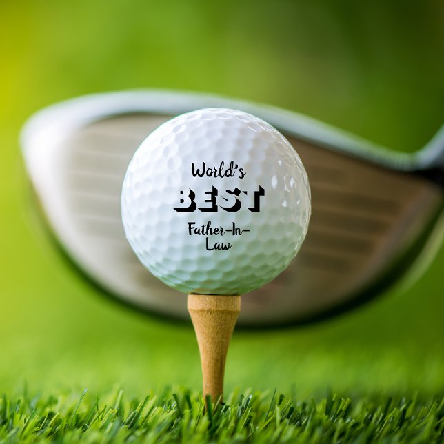 Der beste Schwiegervater der Welt Golfball (Von Creator hochgeladen)