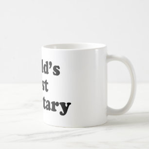 Der beste Sekretär der Welt Kaffeetasse