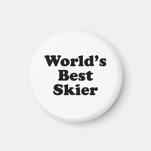 Der beste Skifahrer der Welt Magnet