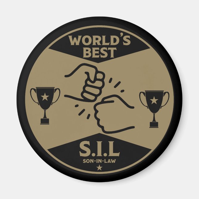 Der beste Sohn der Welt Magnet (Vorne)