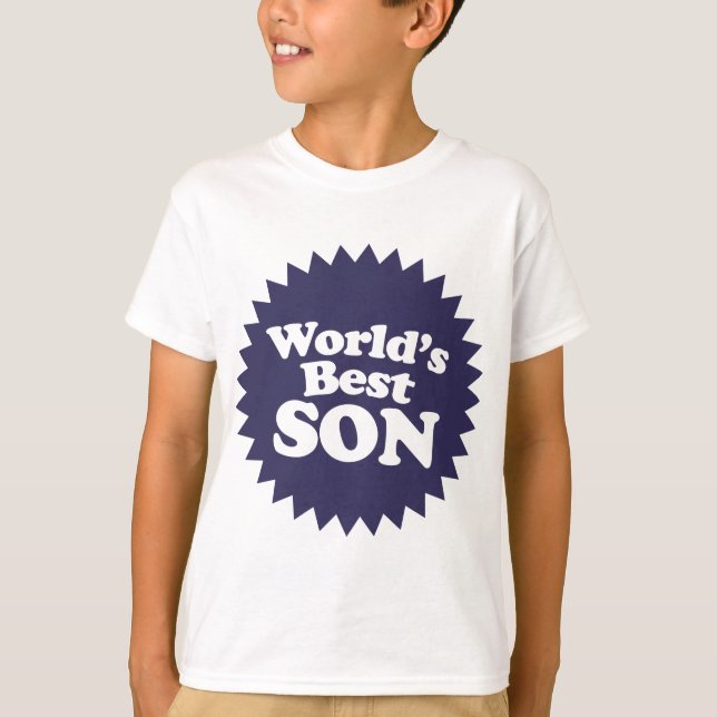 Der beste Sohn der Welt T-Shirt (Vorderseite)