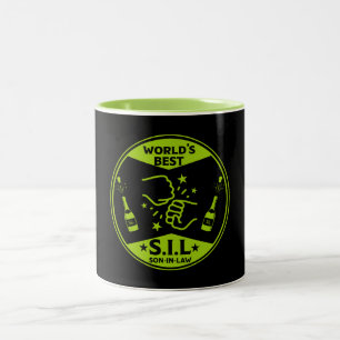 Der beste Sohn der Welt Zweifarbige Tasse