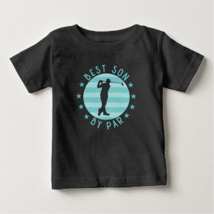 Der beste Sohn von Par Golf Liebhaber Baby T-shirt