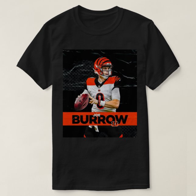 Der beste Spieler 9 Joe Burrow T-Shirt (Design vorne)