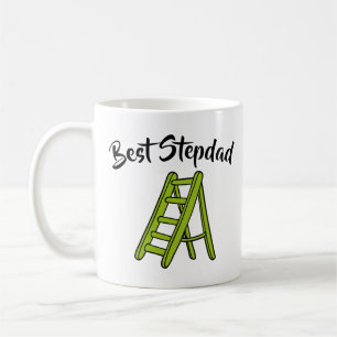Der beste Stepdad lustige Pun Cartoon Vatertag Kaffeetasse