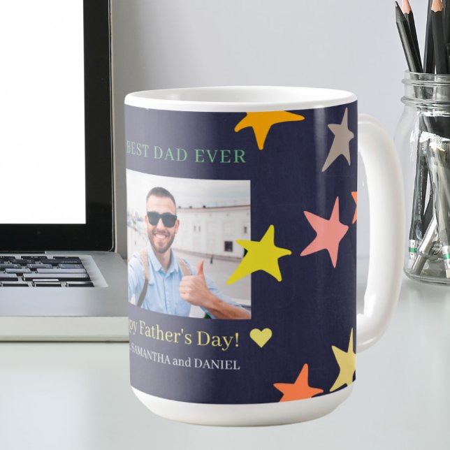 Der beste Vater aller Fotos personalisierter Vater Kaffeetasse (Von Creator hochgeladen)