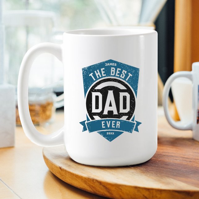 Der beste Vater aller Zeiten - ein Geschenk des Va Kaffeetasse (Von Creator hochgeladen)