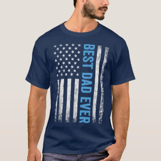 Der beste Vater aller Zeiten mit US-amerikanischer T-Shirt
