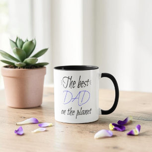Der beste Vater auf dem Planeten Personalisierter  Tasse