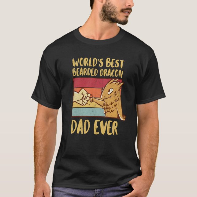 Der beste Vater der Bartonwelt T-Shirt (Vorderseite)