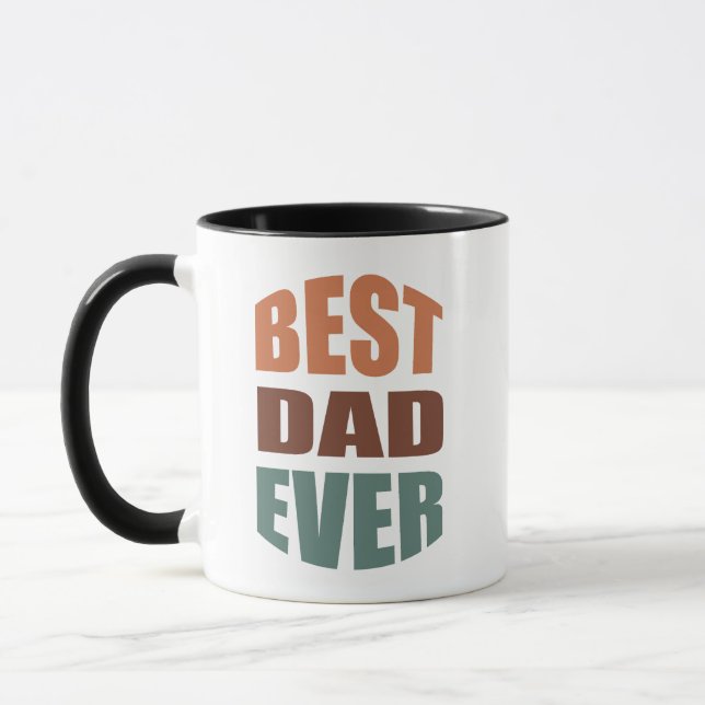 Der beste Vater der je Tasse beste Vater Geschenk  (Links)