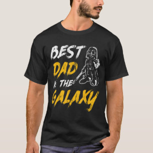 Der beste Vater der Männer am Galaxy-Vatertag T-Shirt