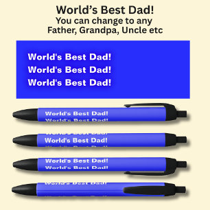 Der beste Vater der Welt - auch Großvater usw. Kugelschreiber