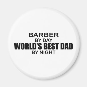 Der beste Vater der Welt - Barber Magnet