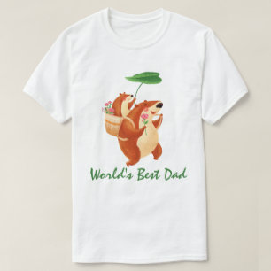 Der beste Vater der Welt - Bear and Baby T - Shirt