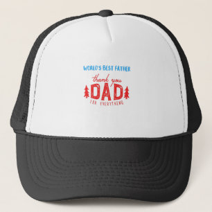 Der beste Vater der Welt danke Ihnen Vater für all Truckerkappe