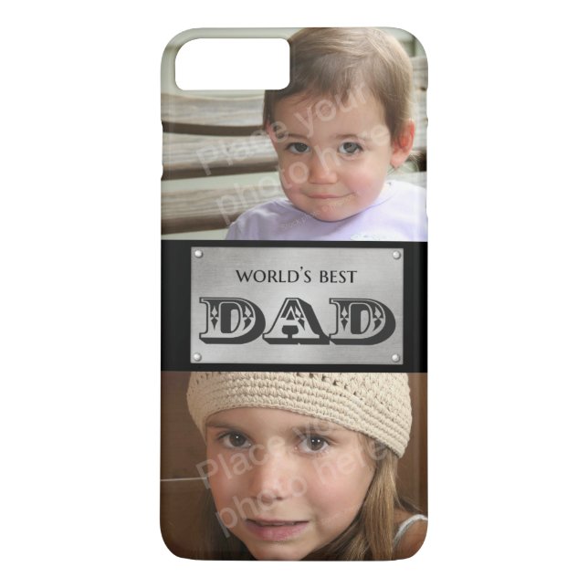 Der beste Vater der Welt - Fotos der Gewohnheit 2 Case-Mate iPhone Hülle (Rückseite)