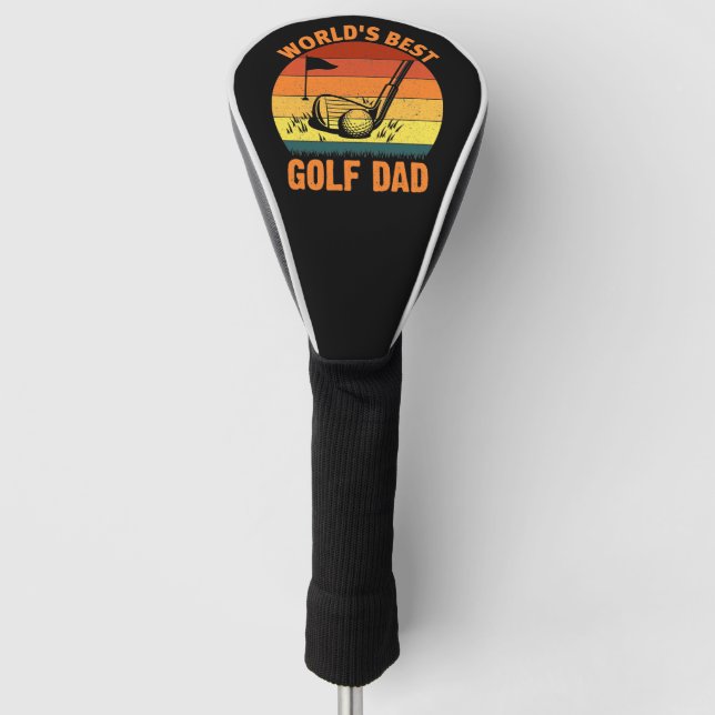 Der beste Vater der Welt Golf Headcover (Vorderseite)